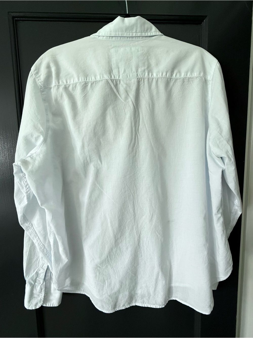 Frank & Eileen Lightweight Light Blue Shirt. Large - Picture 4 of 7